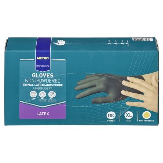 METRO Professional Einmal-Handschuhe ungepudert XL