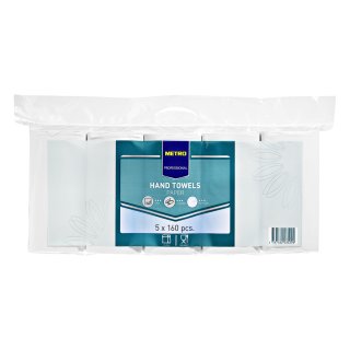 METRO Professional Falthandtuch Grau 2 lagig