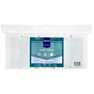 METRO Professional Falthandtuch Grau 2 lagig - 16 x