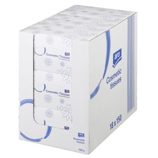 aro Kosmetiktücher 2 lagig - 18 x