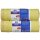 aro Müllsäcke mit Zugband 70  x  100 cm Gelb 120 l High Density Polyethylen (HDPE), Polyethylen (PE) 40 My