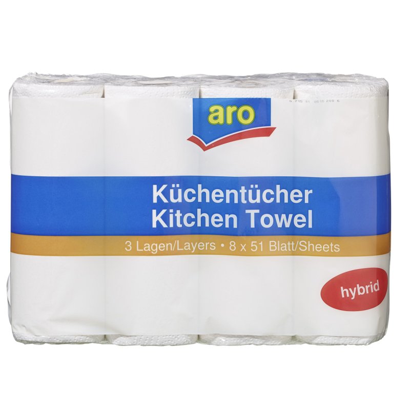 Framendino Häkeltuch-Hängering 2er Set – Aus Buche, Ca. 26,5 X 6,5 Cm | Praktische Aufhänger Für Küchentücher