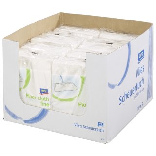 aro Vlies-Scheuertuch 50  x  60 cm Weiß - 10 x 5 Stück