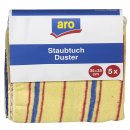aro Staubtuch 38  x  40 cm Gelb - 5 Stück
