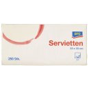aro Zelltuch-Servietten Cream 33  x  33 cm 2 lagig