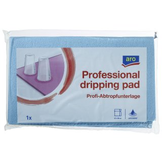 aro Profi Abtropfunterlage Blau Polyester rechteckig