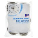 aro Edelstahlspirale Silbergrau - 6 Stück