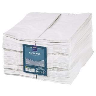 METRO Professional Papierfaltenbeutel 1 kg Weiß - 1000 Stück