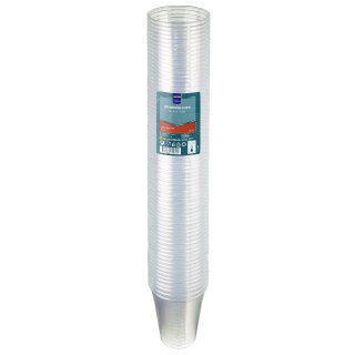 METRO Professional Trinkbecher Klar 03 l 0,3 l Transparent Plastik - 70 Stück