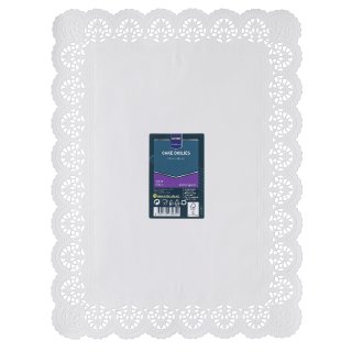 METRO Professional Spitzenpapier Weiß rechteckig - 250 Stück