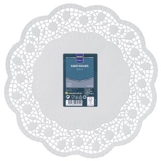 METRO Professional Tortenspitzen Weiß Papier rund Ø 30 cm - 250 Stück