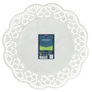 METRO Professional Tortenspitzen Weiß Papier rund Ø 36 cm - 250 Stück