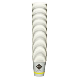 Rioba Becher Coffee To Go Grau Pappe konisch - 20 x