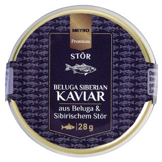 METRO Premium Sibirischer Beluga Kaviar - 1 Glas