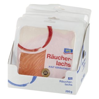 aro Räucherlachs - 10 x 200 g Packungen