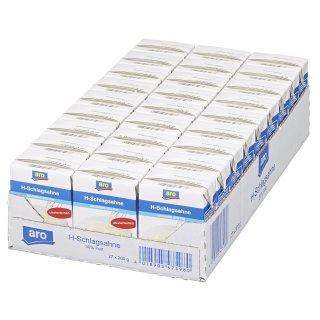 aro H - Schlagsahne 30 % Fett - 27 x 0,20 l Stücke