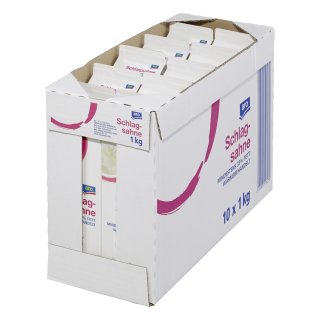 aro Schlagsahne 33 % Fett - 10 x 1,00 l Packungen