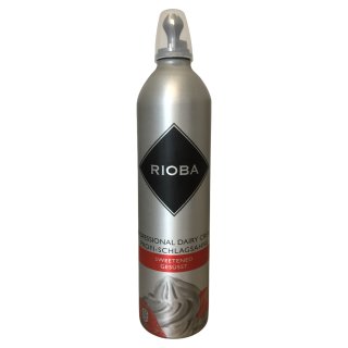 RIOBA Sprühsahne gesüßt 35 % Fett (700ml Dose)
