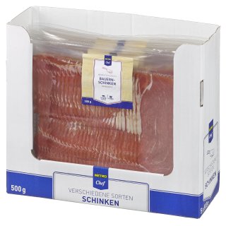 METRO Chef Bauernschinken - 5 x 1,20 kg Packungen