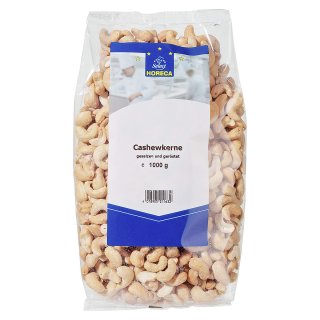 Horeca Select Salzcashewkerne - 1 kg Beutel