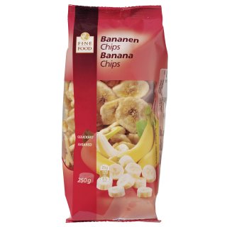 Fine Food Bananen-Chips Philippinen - 250 g Stück