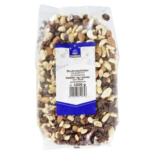 Horeca Select Studentenfutter mit gerösteten Erdnusskernen  Mit Erdnüssen Deutschland - 1 kg Beutel