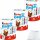 Kinder Riegel 10 Riegel 3er Pack (3x 210g Packung) + usy Block