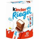 Kinder Riegel 10 Riegel 6er Pack (6x 210g Packung) + usy Block