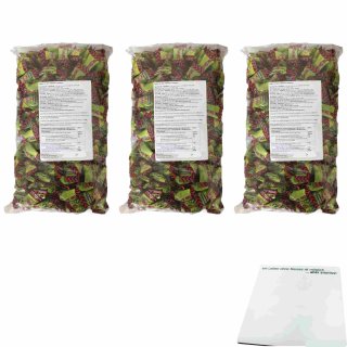 Dr. Sour Blast Balls Strawberry 3er Pack (3x1kg Beutel) + usy Block