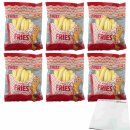 Gummi King King Fries Gummy Candies 6er Pack (6x100g Packung) + usy Block