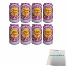 Chupa Chups Sparkling mit Erdbeer-Sahne-Geschmack 8er...