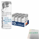 Red Bull White Edition 12x250 ml Dose 3er Pack (3x Energy Drink Kokos Blaubeere) BE/NL + usy Block