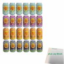 Chupa Chups Sparkling Testpaket mit 4 Sorten (24x 345ml...