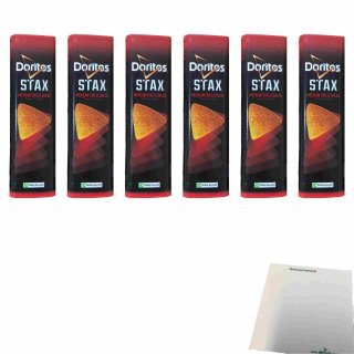 Doritos Stax Chips Mexican Chilli Salsa 6er Pack (6x170g Packung) + usy Block