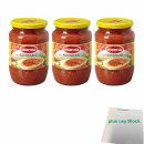 manna Bolognaise Sauce 3er Pack (3x 720g Glas) + usy Block