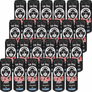 The Real Cola Zero by Booster DPG (24x330ml Dose)