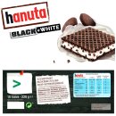 hanuta Black & White Limited Edition 4er Pack (4x220g Packung) + usy Block