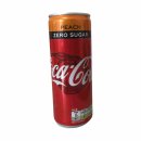 Coca Cola Peach zero sugar BE 6er Pack (36x250ml Dose EINWEG) + usy Block