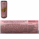 Schweppes Pink Tonic kalorienarm BE 3er Pack (18x330ml Dose EINWEG) + usy Block