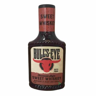 Bulls Eye Sweet Whiskey Marinade & Glaze BBQ-Sauce (300ml Flasche)