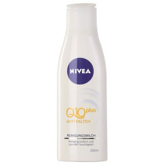 NIVEA FACE Q10 Plus Anti-Falten Reinigungsmilch (200ml Flasche)