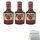 Bulls Eye Smokey Chipotle Rauchig-Scharfe BBQ-Sauce 3er Pack (3x 300ml Flasche) + usy Block
