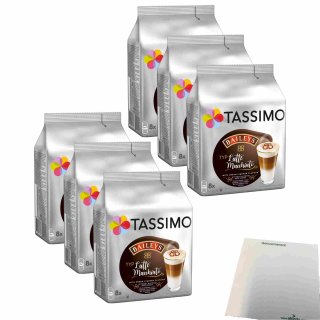 Tassimo Baileys Typ Latte Macchiato 6er Pack (6x264g Packung) + usy Block