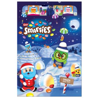 Smarties Adventskalender Santa Stop Here