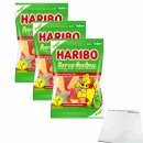 Haribo Super Gurken Veggie 3er Pack (3x200g Beutel)  + usy Block