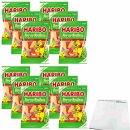 Haribo Super Gurken Veggie 12er Pack (12x200g Beutel)  + usy Block