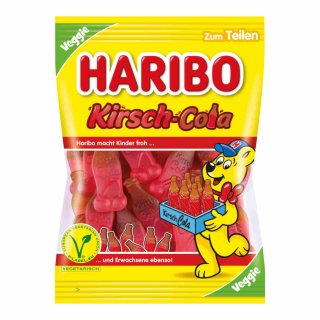 Haribo Kirsch-Cola Veggie (200g Beutel)