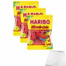 Haribo Kirsch-Cola Veggie 3er Pack (3x200g Beutel) + usy Block