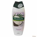 Palmolive Cremebad Naturals Kokos & Feuchtigkeitsmilch 3er Pack (3x 650 ml Flasche) + usy Block