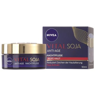 NIVEA FACE Vital Soja Anti Age Nachtcreme (50ml)